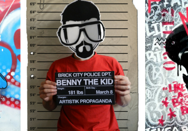 In the spotlight: the Street Art of Benny the Kid