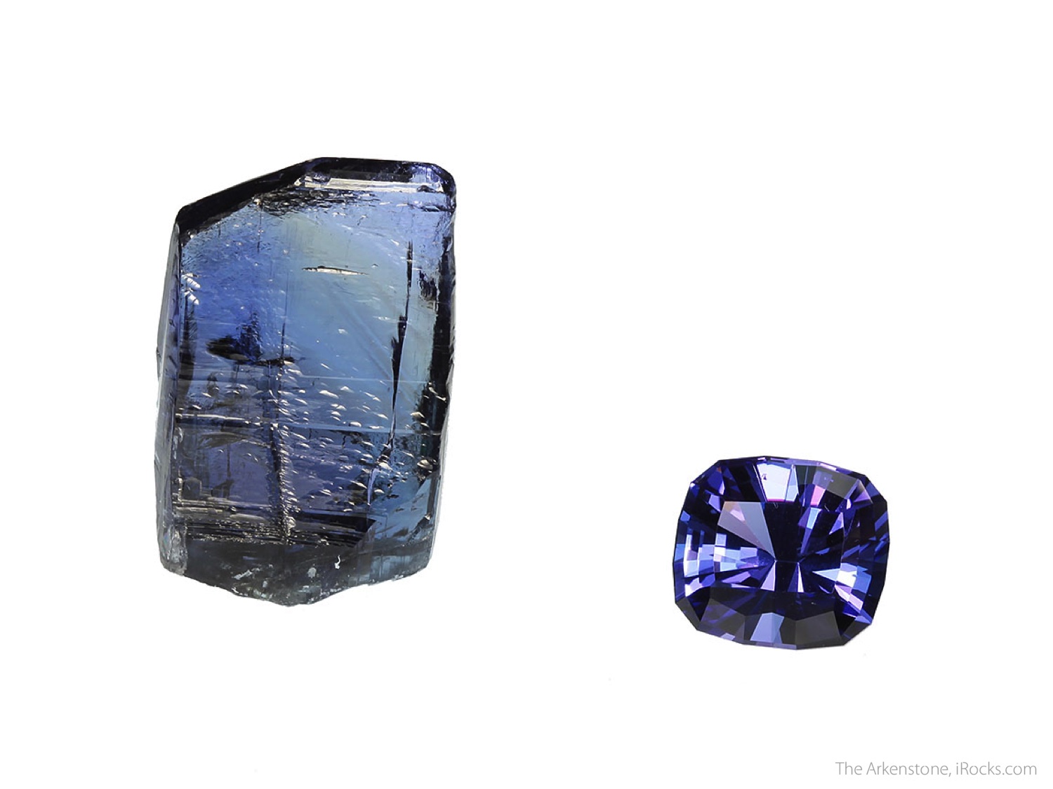 Fancy cut gemstones top