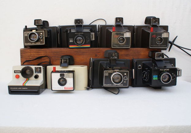 Quanto vale a sua antiga máquina fotográfica Polaroid?