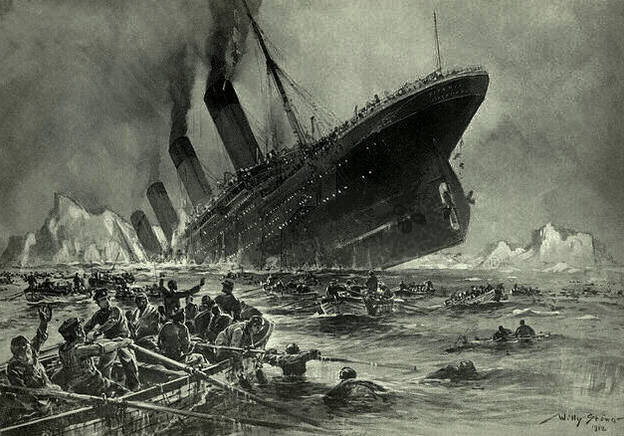Gegenstände von der Titanic, die geborgen und verkauft wurden