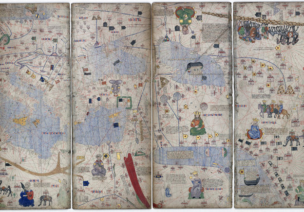 Viagem à história antiga através de mapas-mundo antigos
