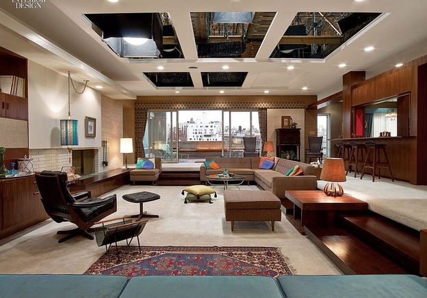 An Interior Inspired by ‘Mad Men’ & The 60s