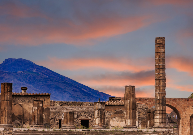 Artifacts from the communities living beneath Mount Vesuvius