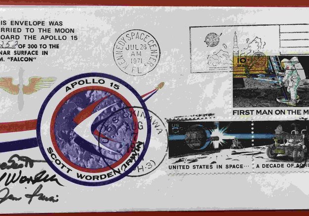 Weltraumskandal: die Briefumschläge, die den Mond nie erreichen sollten