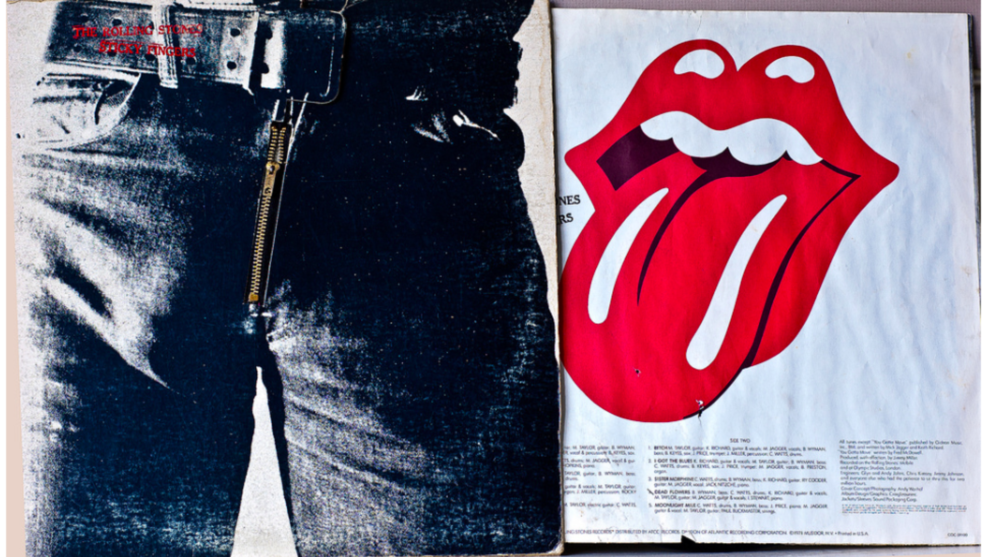 JAG Hotel - On this date in 1971, The Rolling Stones released their classic  album Sticky Fingers in the UK. The band's first release on their own label  via Atlantic Records, the