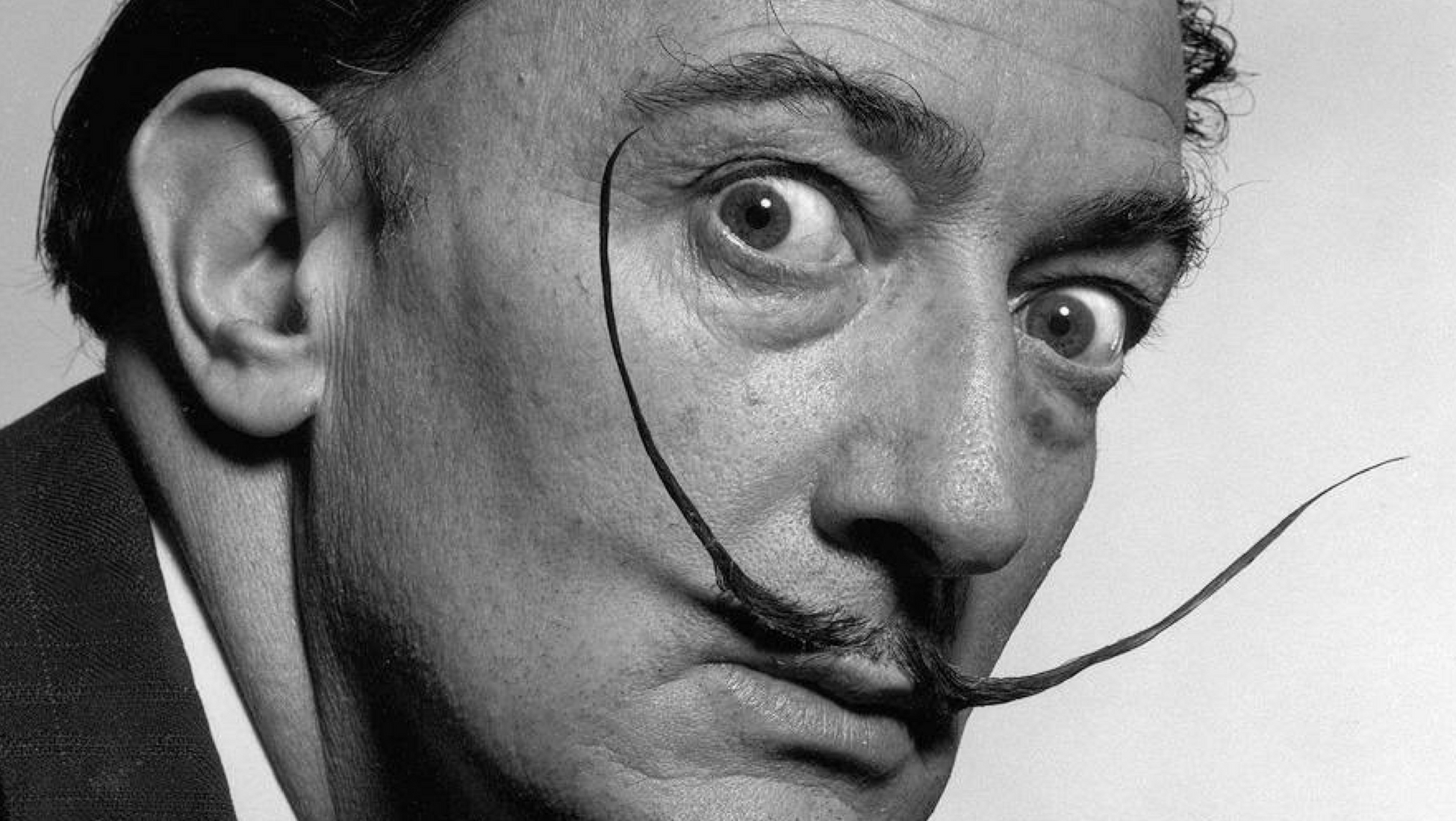 The Dali is a result of unique mustache grooming