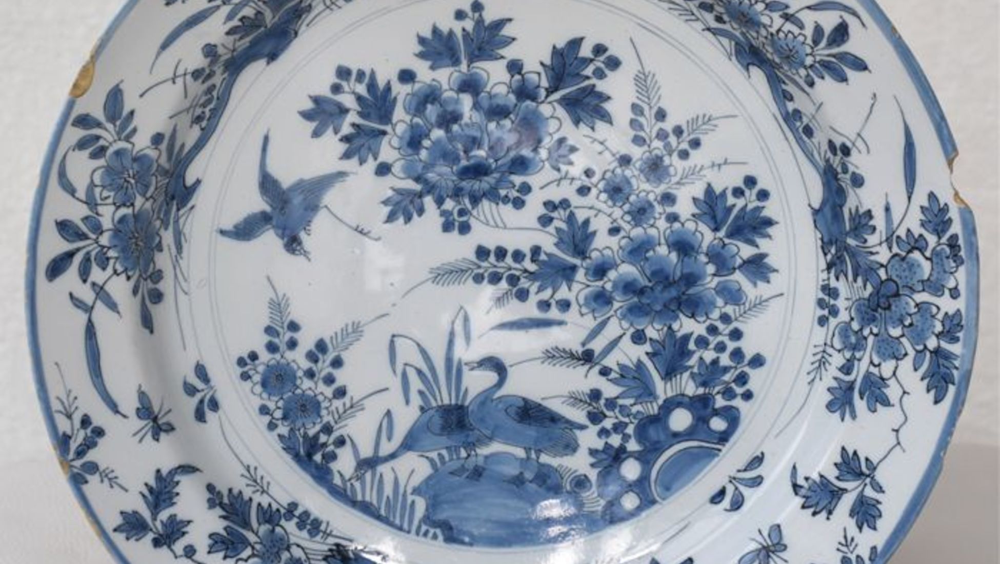 Blue delft Holland style STORIE pottery rare - ayanawebzine.com