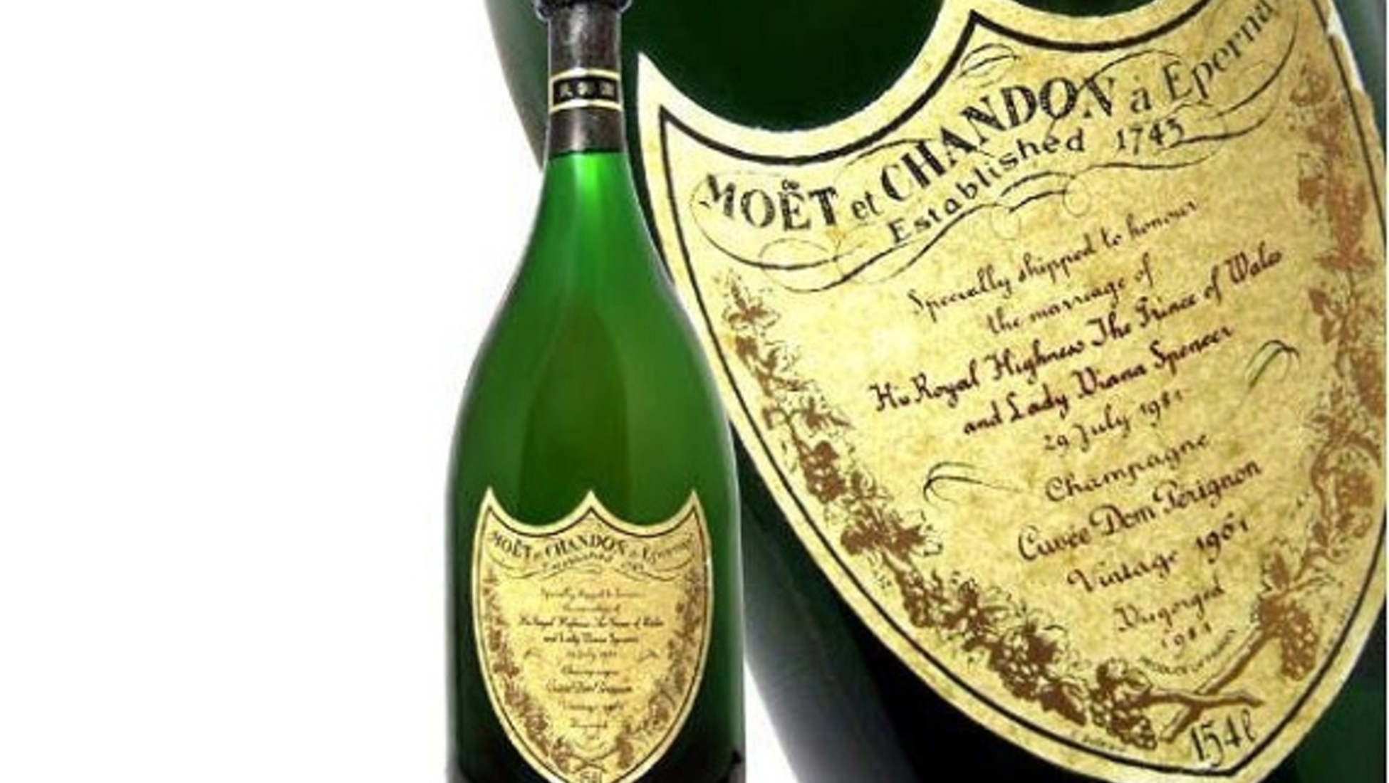 Самая дорогая бутылка шампанского в мире. Moet & Chandon dom Perignon Charles & Diana 1961. Moet & Chandon dom Perignon Charles & Diana. Moet & Chandon dom Perignon Charles & Diana 1961 ($4 309). Дон Периньон самая дорогая бутылка.