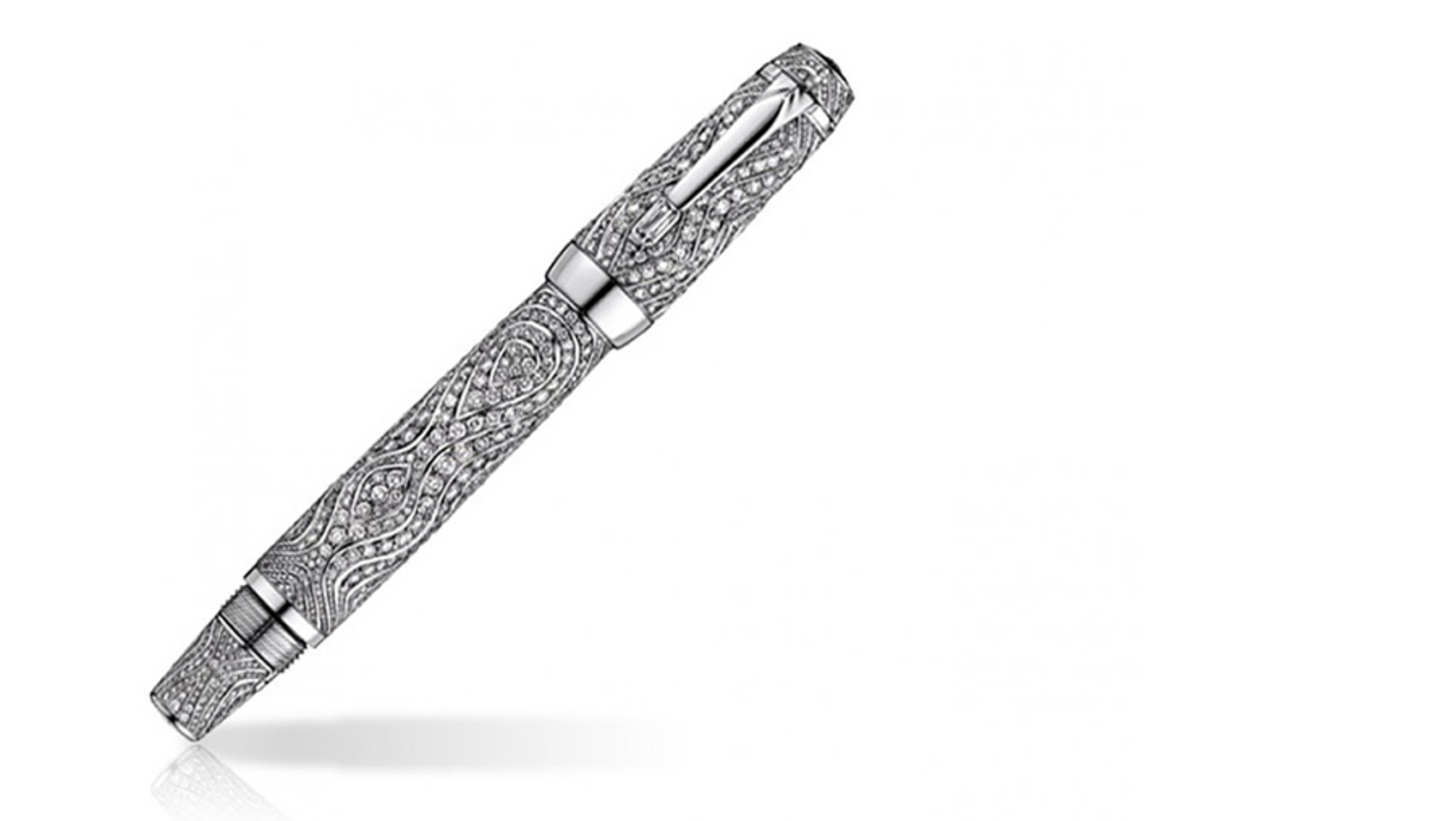 Extravagant Diamond Fountain Pens : diamond fountain pen