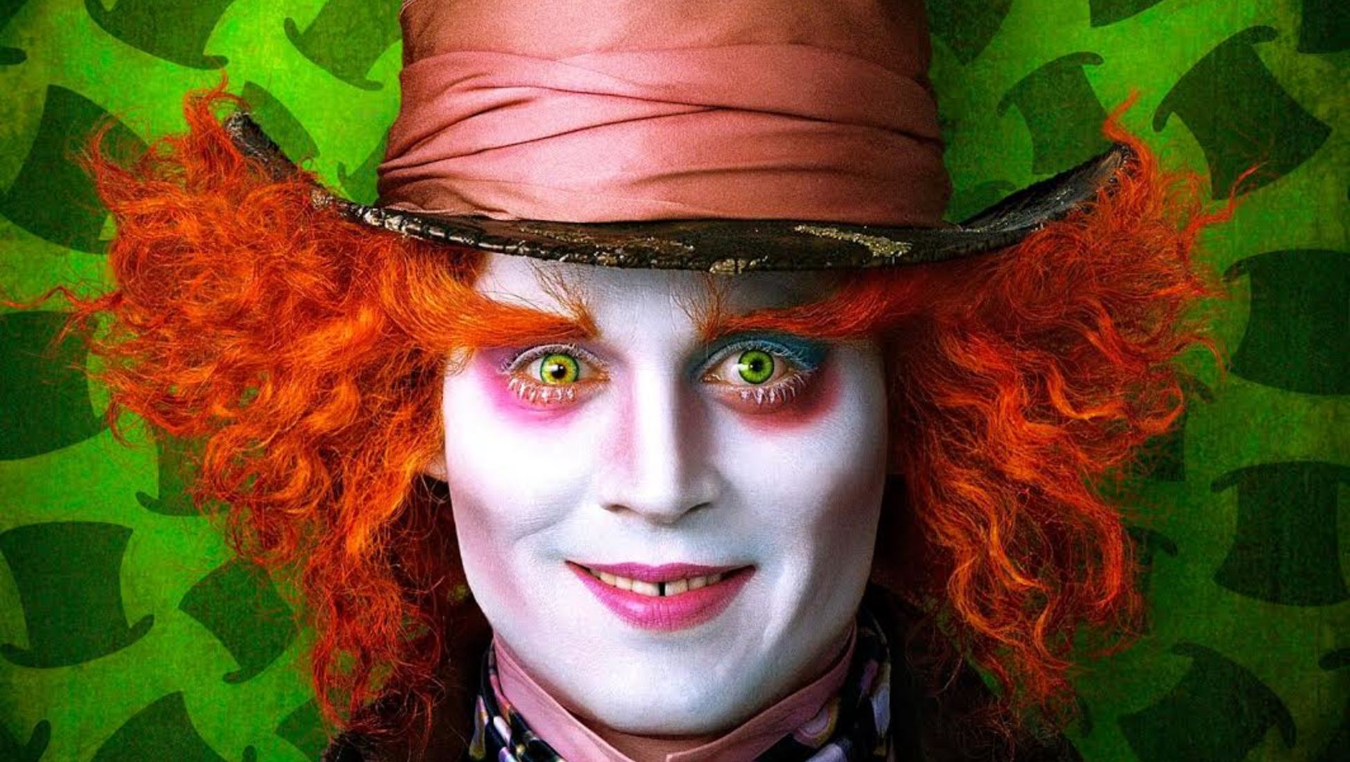 Johnny Depp nei panni di Willy Wonka Grafica iperrealistica