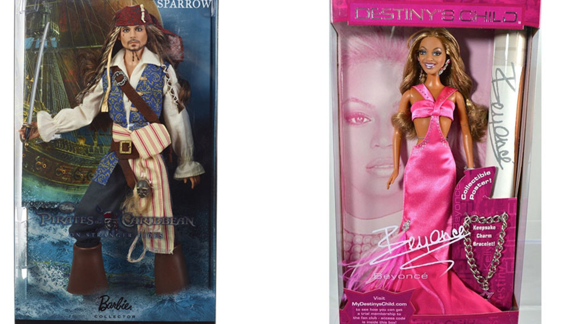 Johnny depp y cheap su coleccion de barbies