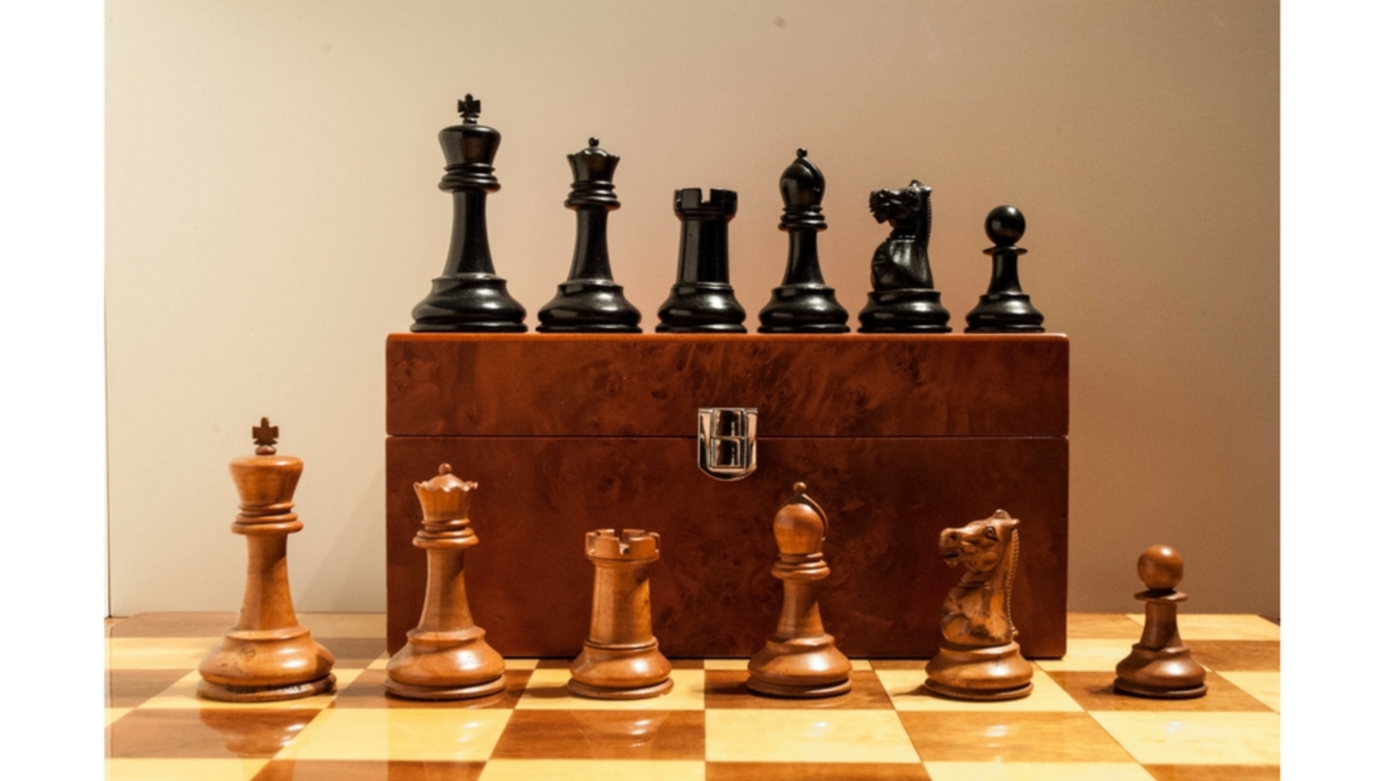 Marble chess set, 'Worthy Match