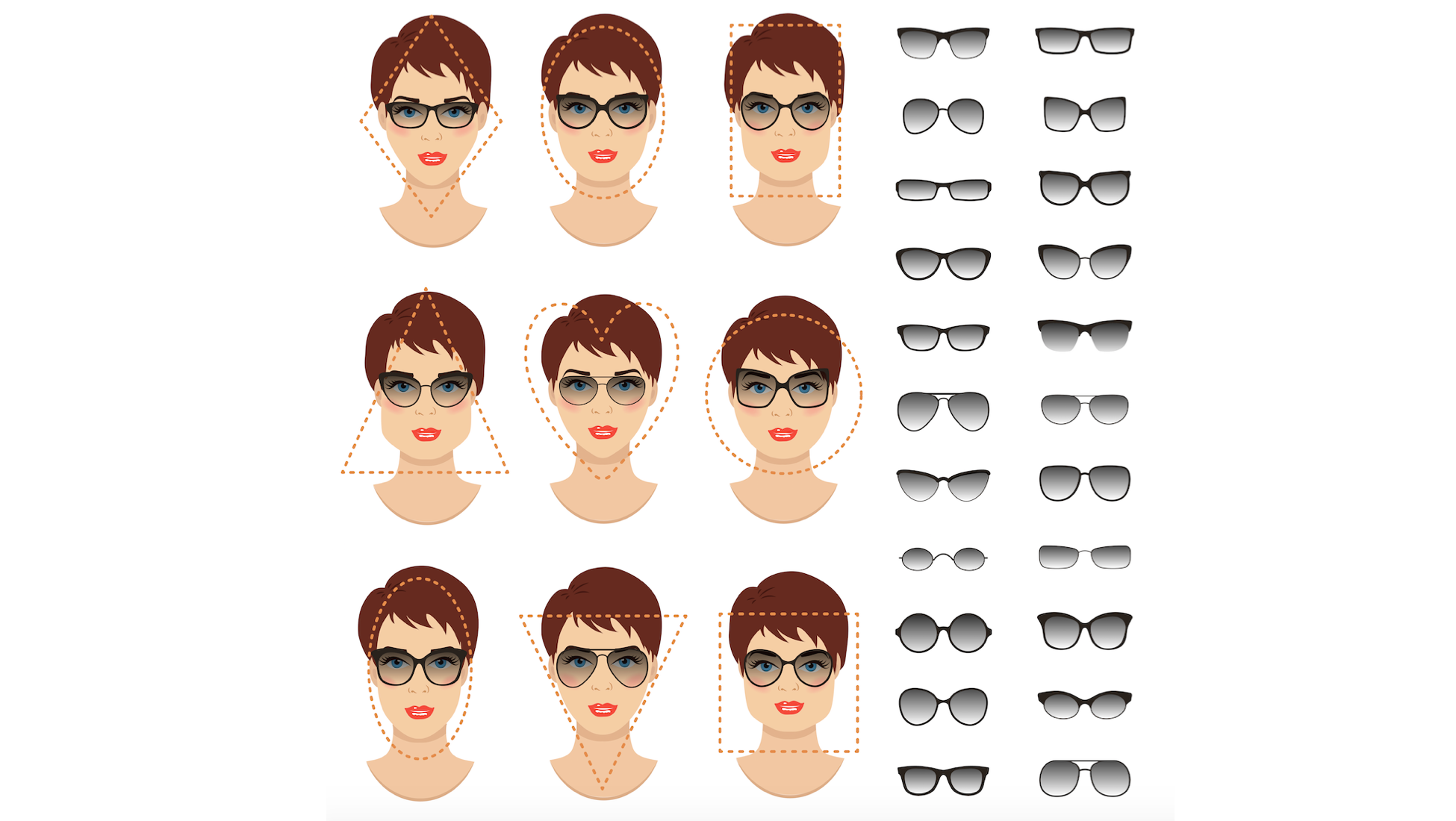 How to find sunglasses that fit store my face