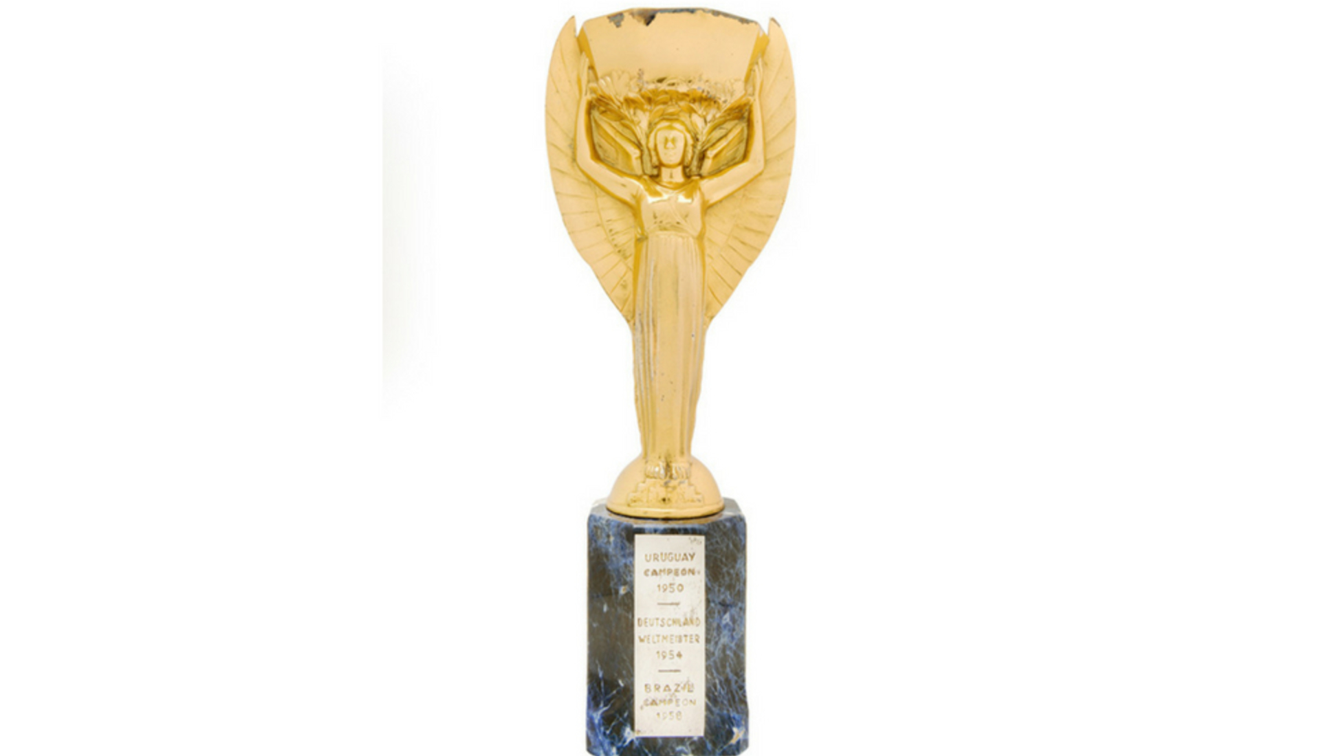 Réplique en fonte du trophée Jules RIMET, Coupe du monde…