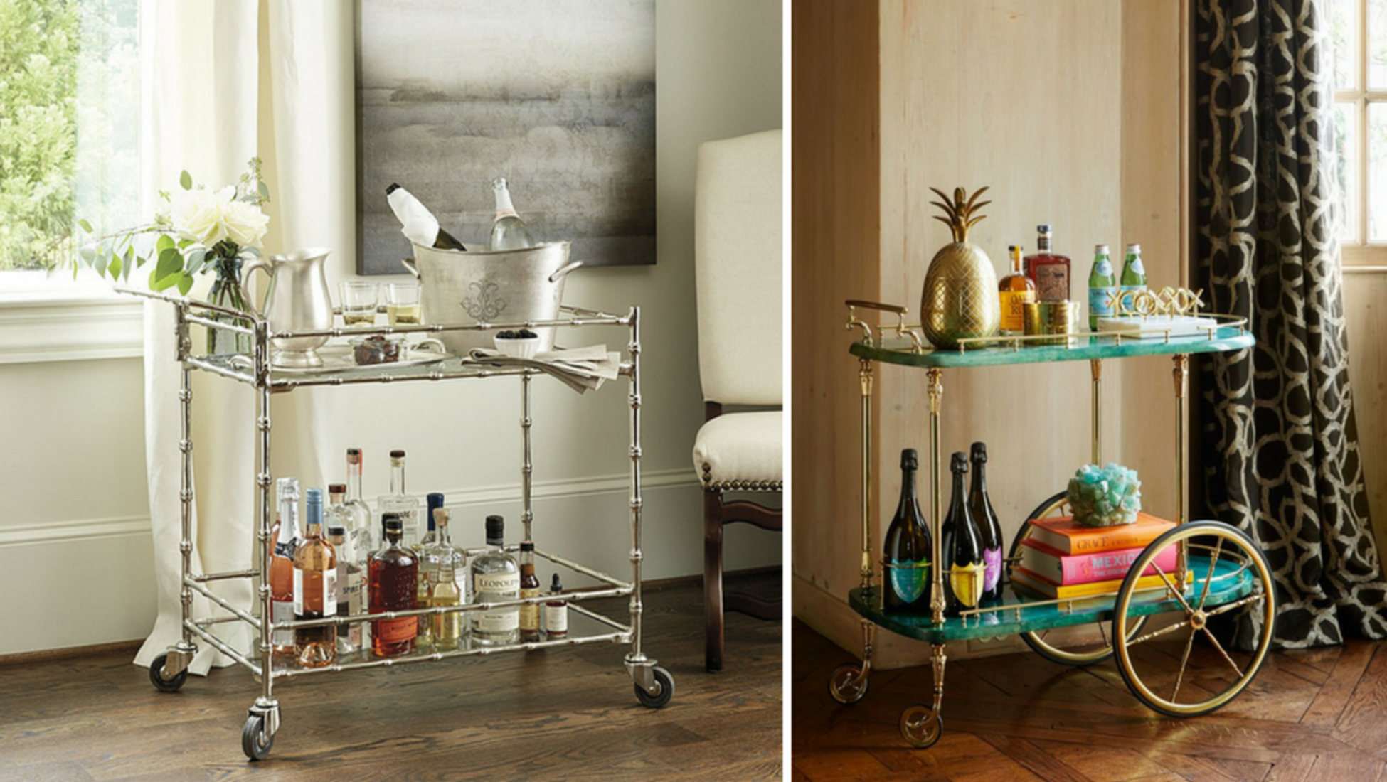 How To Create The Ultimate At-Home Bar Cart