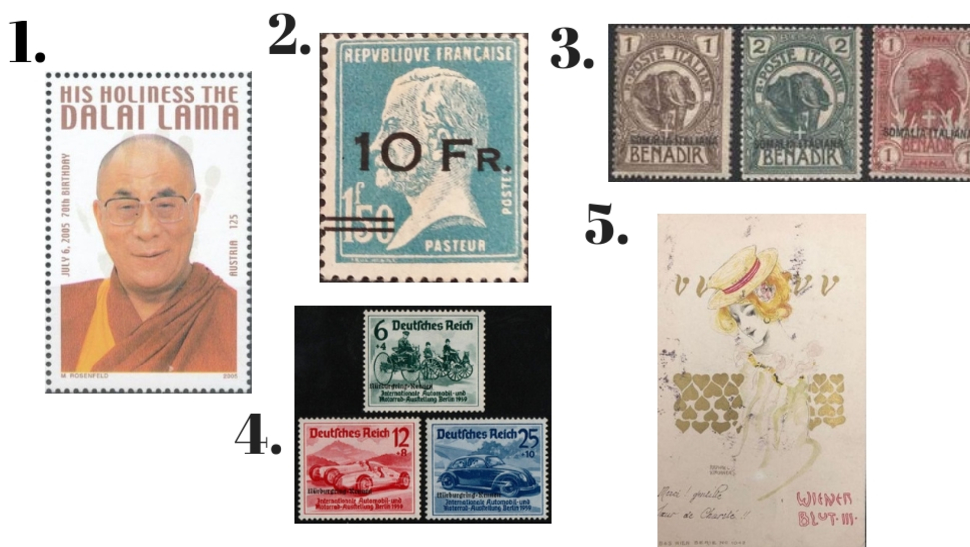 Expert's Choice: Nicolas Pereira Selects the Highlights from this Week's  Stamp and Postcard Auctions - Catawiki