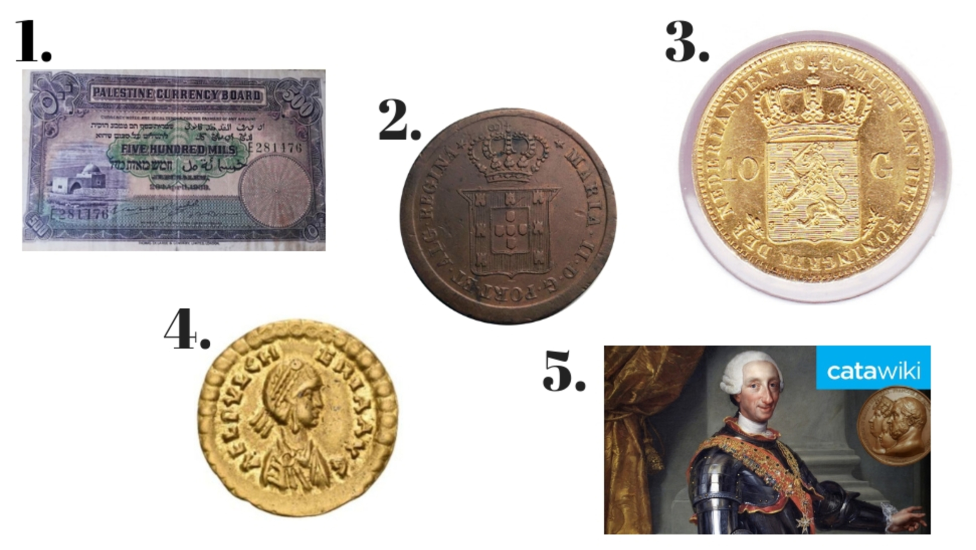 Ventes de monnaies en euros (Sélection britannique - Catawiki