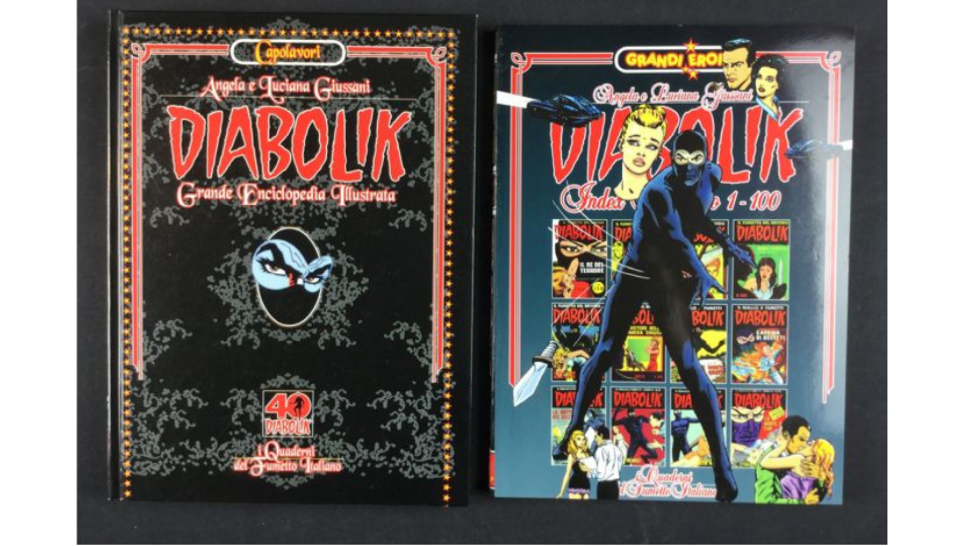 Diabolik Vintage Comics 1980s Italian Edition Set of 11 