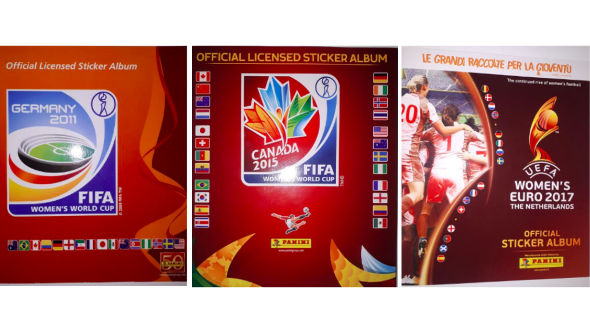 Panini Frauen Fußball WM 2015 Leeralbum 