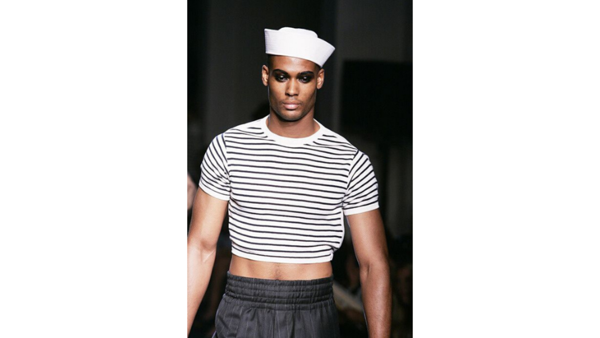 Jean Paul Gaultier Fall 2012 Menswear  Fashion, Gender fluid fashion, Man  skirt