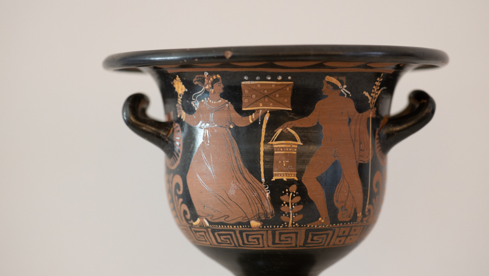 Throw Wine In 3-D Re-Creation Of Ancient Greek Drinking Game