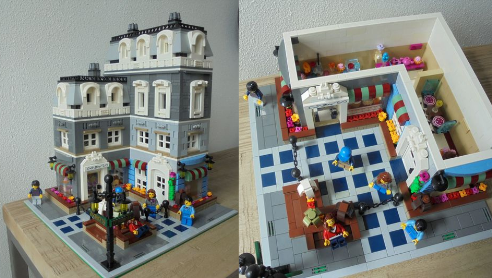 Une artiste reproduit des maisons entières en LEGO 